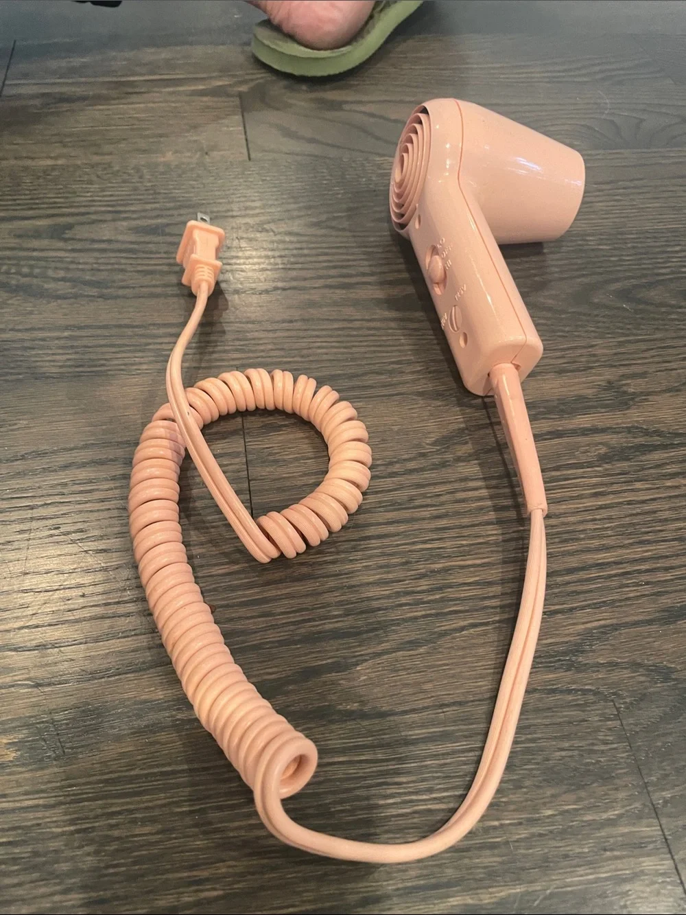 Conair High Energy 1250 Compact Travel Hair Dryer — Pink